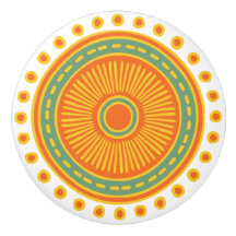 Keramik mit weißlicher Handzeichnung