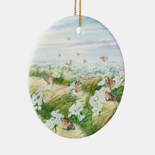 Keramik Monarch Butterfly Ornament (Rechts)