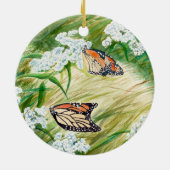 Keramik Monarch Butterfly Ornament (Hinten)