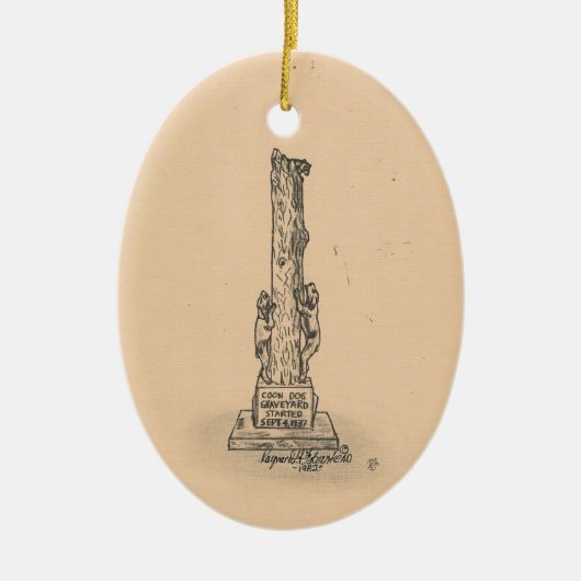 Keramik Monument Obelisk Ornament (Vorne)