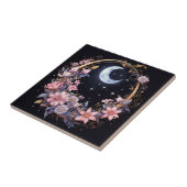 Keramik Moon Flower Garden Fliese (Seite)