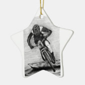 Keramik Mountain Bike Ornament (Links)