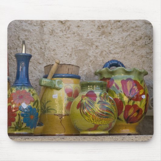 Keramik, Moustiers-Sainte-Marie, Provence, Mousepad (Vorne)