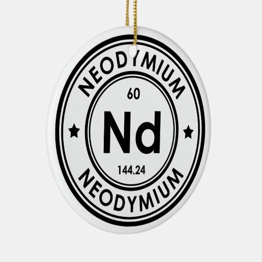 Keramik Neodym-Element Ornament (Rechts)