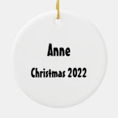 Keramik Ninja/Karate Girl Ornament (Hinten)