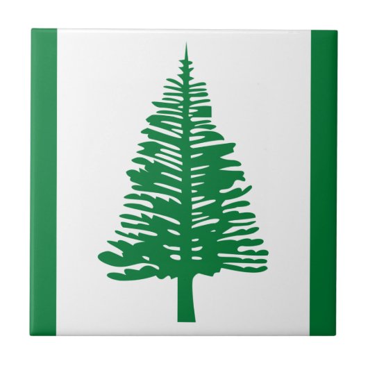Keramik Norfolk Island Tile Fliese (Vorderseite)
