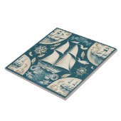 Keramik Nr. 14 Fliese (Seite)