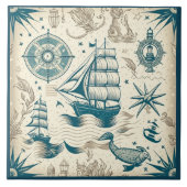 Keramik Nr. 18 Fliese (Vorderseite)