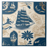 Keramik Nr. 19 Fliese (Vorderseite)