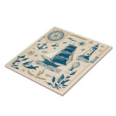 Keramik Nr. 20 Fliese (Seite)