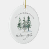 Keramik Orleans Keramik Ornament (Rechts)