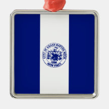 Keramik Ornam (Flagge von Grand Rapids (Michigan C