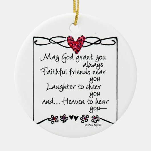 Keramik Ornament (Vorne)