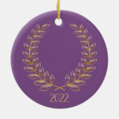 Keramik Ornament-Abschluss Keramik Ornament (Hinten)