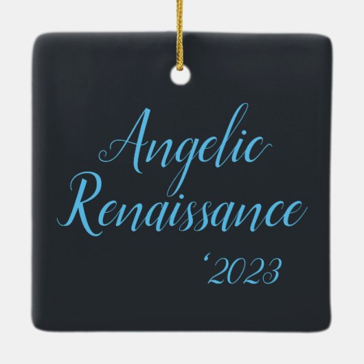 Keramik Ornament - Angelic Renaissance (Rückseite)