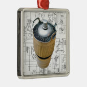 Keramik Ornament Aus Metall (Rechts)