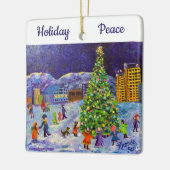 Keramik Ornament Brett Hull (Links)