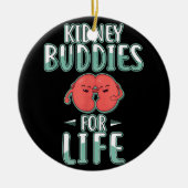 Keramik Ornament der Kidney Buddies (Vorne)