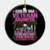 Keramik Ornament der Kriegstochter aus Korea (Vorne)