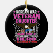 Keramik Ornament der Kriegstochter aus Korea (Hinten)