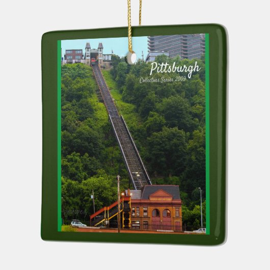 Keramik Ornament Duquesne Incline Pittsburgh (Links)