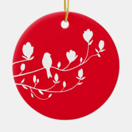 Keramik Ornament - 'Eine Momentareinsamkeit'