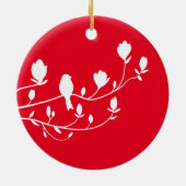 Keramik Ornament - 'Eine Momentareinsamkeit' (Hinten)