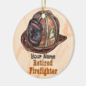 Keramik-Ornament für Feuerwehrleute Keramik Ornament (Links)