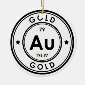 Keramik-Ornament für Gold-Elemente Keramik Ornament (Vorne)