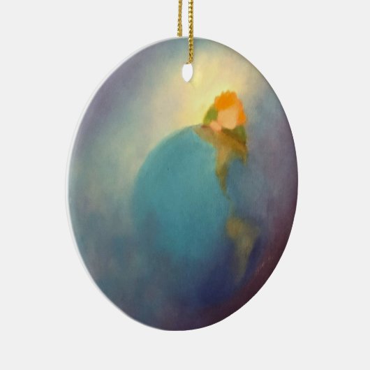 Keramik Ornament Himmlischer Frieden (Rechts)