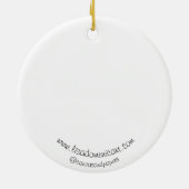 Keramik Ornament Himmlischer Frieden (Hinten)