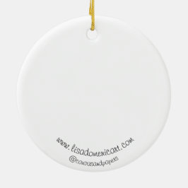 Keramik Ornament Himmlischer Frieden
