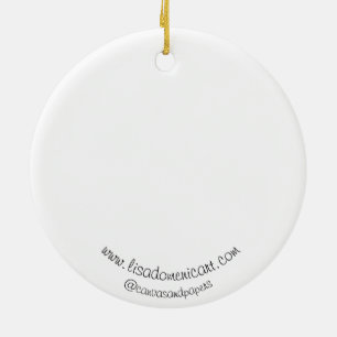 Keramik Ornament Himmlischer Frieden