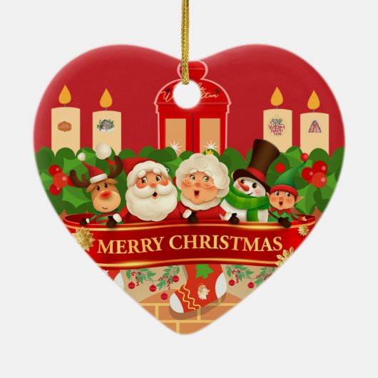 Keramik-Ornament Keramik Ornament (Hinten)