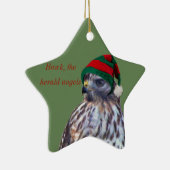 Keramik Ornament mit Falken (Rechts)