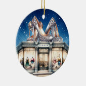 Keramik-Ornament mit hohen Absätzen aufheben Keramik Ornament (Rechts)