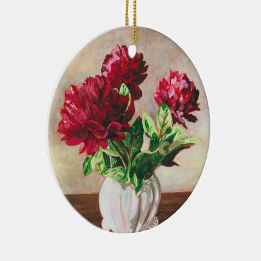 Keramik Ornament - "Nachmittagsspinnies" (Rechts)