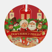 Keramik-Ornament Ornament Aus Glas (Rückseite)