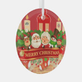 Keramik-Ornament Ornament Aus Glas (Vorderseite Rechts)