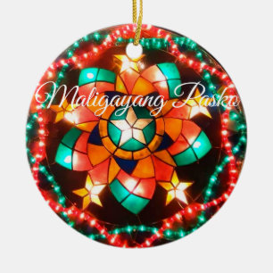 Keramik Ornament Philippine Christmas Lantern