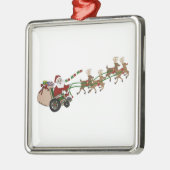 Keramik Ornament - Rollstuhl Aus Metall (Links)