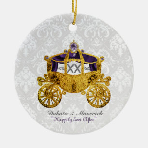 Keramik Ornament Royal Mairtale Coach Stickers