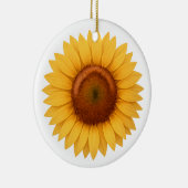 Keramik-Ornament - Sonnenblume Keramik Ornament (Rechts)