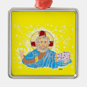 Keramik Ornamente Herr Jesus Christus