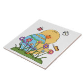 Keramik Osterkiche Fliese (Seite)