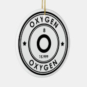 Keramik Oxygen Element Keramik Ornament (Rechts)