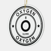 Keramik Oxygen Element Keramik Ornament (Links)