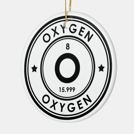 Keramik Oxygen Element Keramik Ornament (Links)