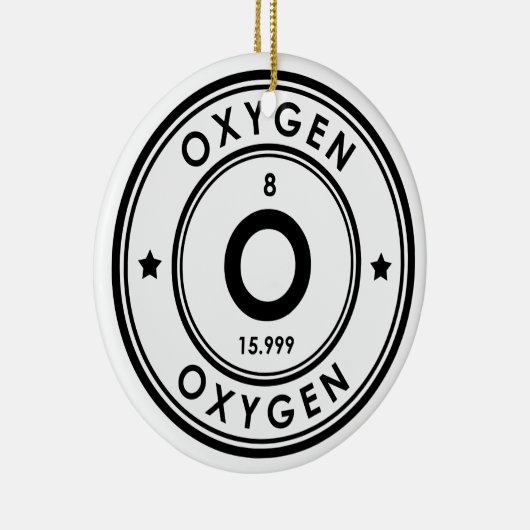 Keramik Oxygen Element Ornament (Rechts)