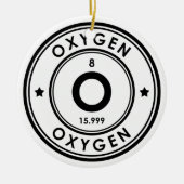 Keramik Oxygen Element Ornament (Vorne)